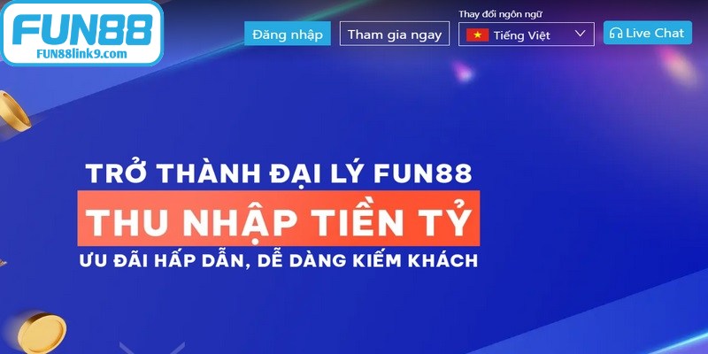 Đại lý FUN88 đang trở thành một trong những chương trình hợp tác tiềm năng