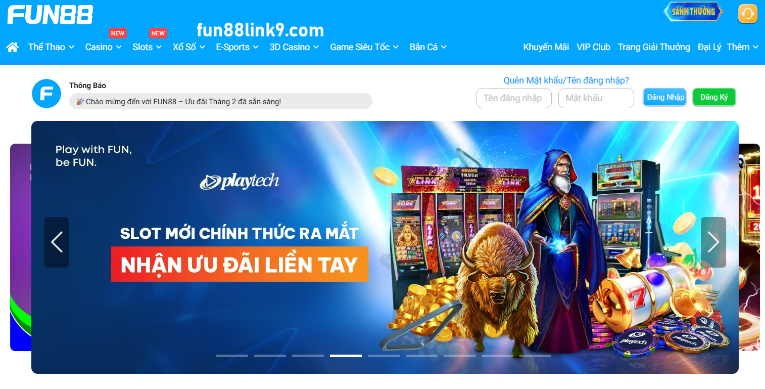 Nhà cái số một hiện nay fun88