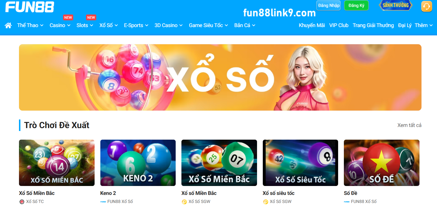 Trải nghiệm trò chơi cá cược tại fun88